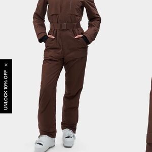 Elegant Brown Women's Jumpsuit